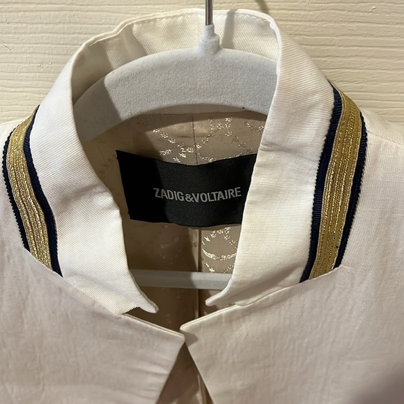 Zadig & Voltaire blazer NWT european size 38 - Picture 2 of 9